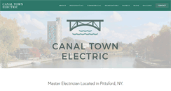 Desktop Screenshot of canaltownelectric.com