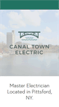 Mobile Screenshot of canaltownelectric.com